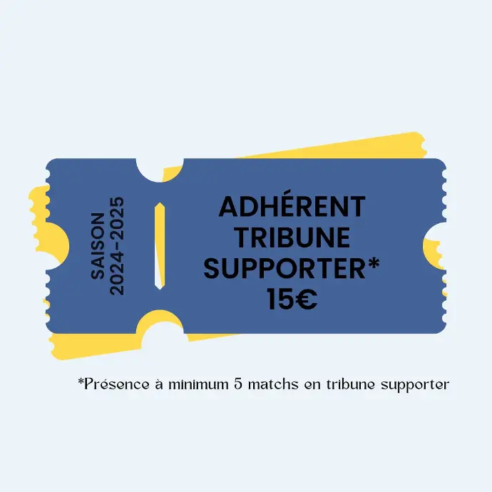 Cotisation Adhérent Tribune supporter